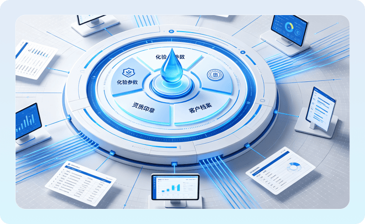 油品数据资质统管示意图